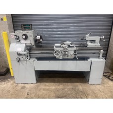 LEBLOND REGAL 15" X 42"cc  ENGINE LATHE WITH 3-JAW CHUCK MITUTOYO DIGITAL READ OUT AND TAPER ATTACHMENT